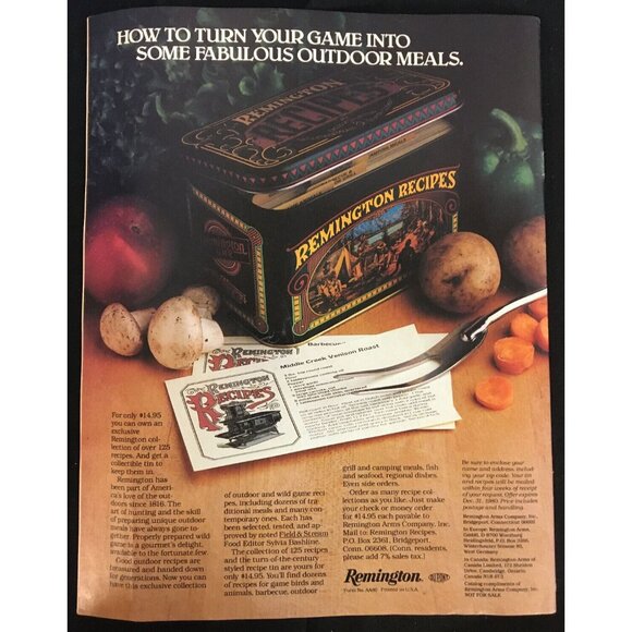 Remington Sporting Firearms and Ammunition 1980 Catalog VINTAGE - Picture 6 of 6